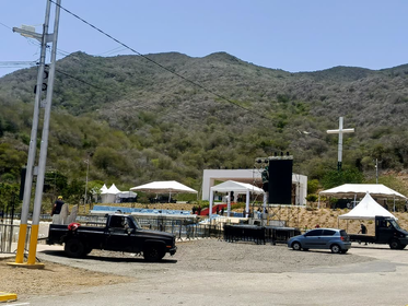 Nueva Esparta| Dan últimos toques al Campo Eucarístico
