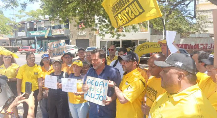 Primero Justicia acompaña el descontento de los margariteños por el agua y electricidad