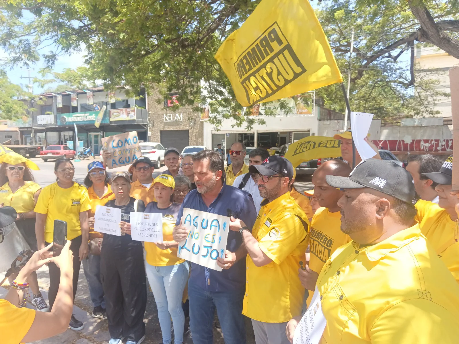 Primero Justicia acompaña el descontento de los margariteños por el agua y electricidad