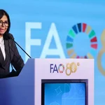 Delcy Rodríguez anuncia en la FAO nueva ley alimentaria para fortalecer la producción nacional