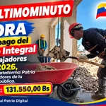 ¡Última hora! Inicia el pago del Ingreso Integral trabajadores octubre 2026