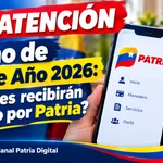 Bono de Fin de Año 2026: ¿Quiénes recibirán el pago por Patria?