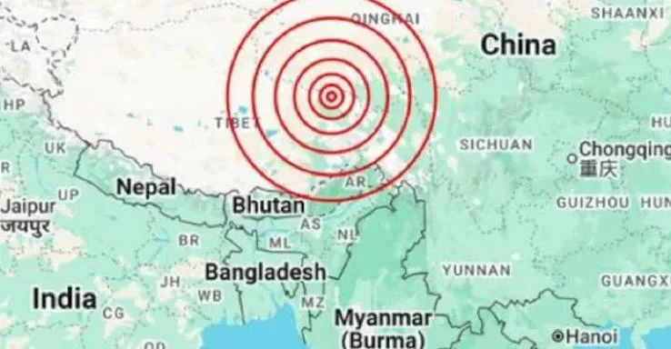 Terremoto de magnitud 7 en el Tíbet deja 16 muertos y 46 heridos
