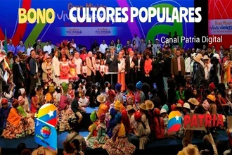 Activan el pago del bono «Cultores Populares» de octubre a través del Sistema Patria