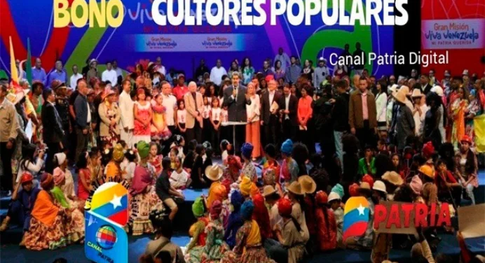 Activan el pago del Bono Cultores Populares de octubre a través del Sistema Patria