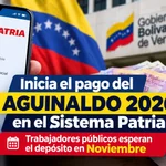 Aguinaldo 2026 en el Sistema Patria para trabajadores públicos de Venezuela