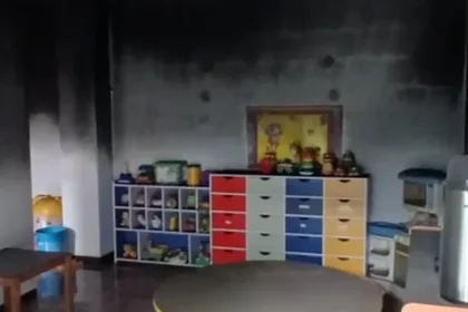 Incendio consume una guardería en Caracas