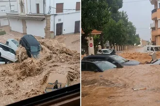 Temporal causa serias inundaciones en España