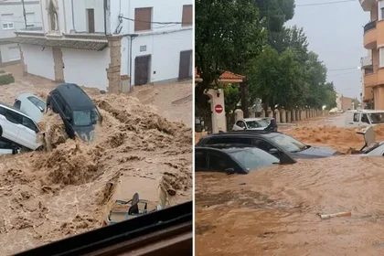 Temporal causa serias inundaciones en España