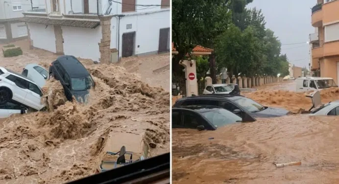Temporal causa serias inundaciones en España