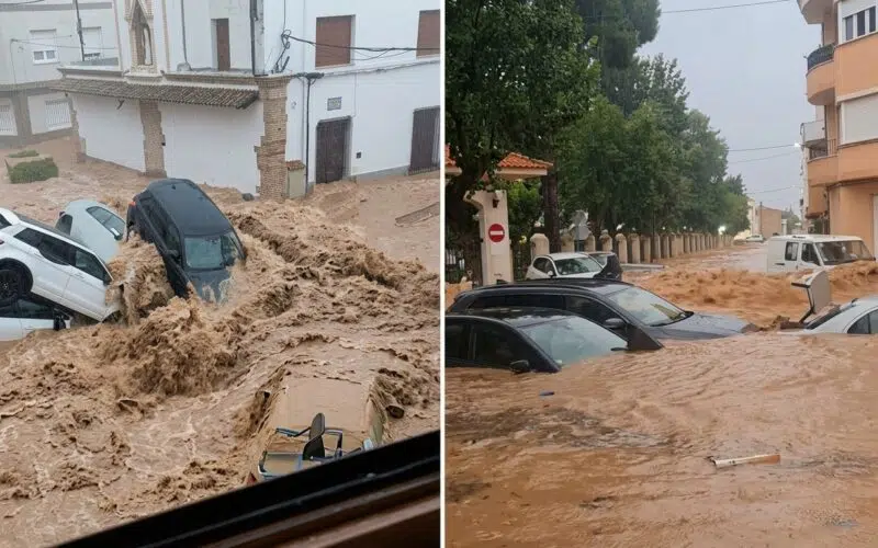 Temporal causa serias inundaciones en España