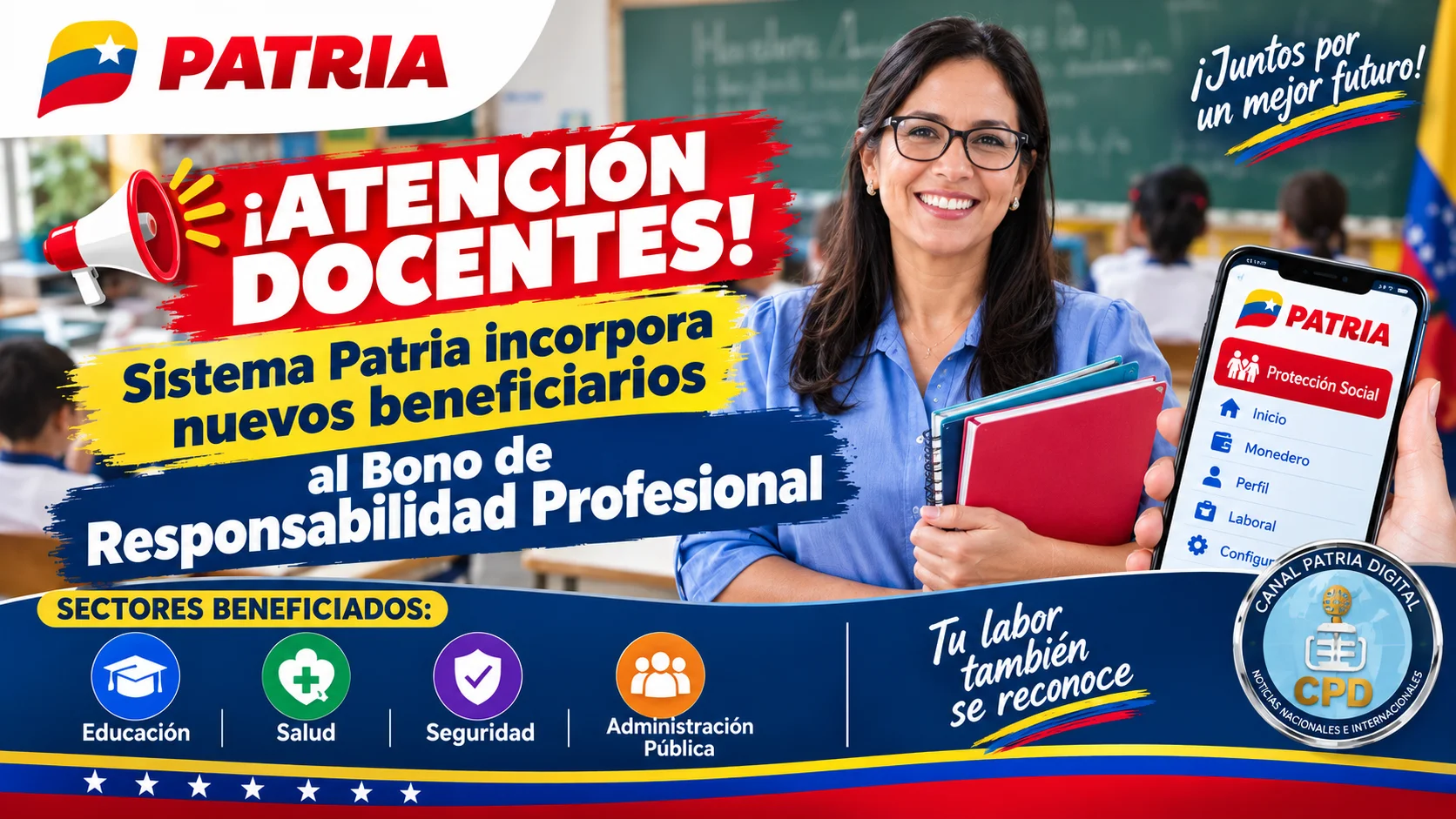 Bono Responsabilidad Profesional: Nuevos docentes beneficiarios