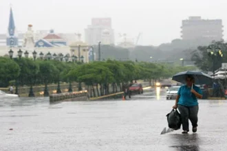 Inameh prevé lluvias dispersas este lunes en gran parte del país durante horas de la tarde