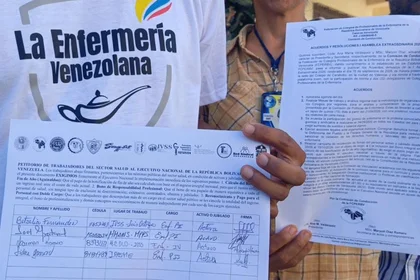 Nueva Esparta| Enfermeros recogen firmas