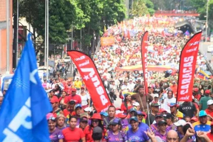 Psuv se moviliza este miércoles: Estas son las vías que tomarán en Caracas