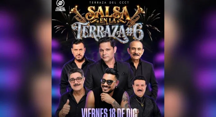 Caracas se prepara para cerrar el año con "Salsa en la Terraza #6" promete un espectáculo inolvidable