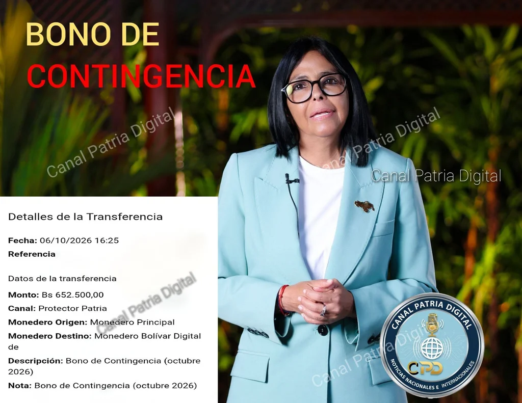 Bono de Contingencia  octubre 2026